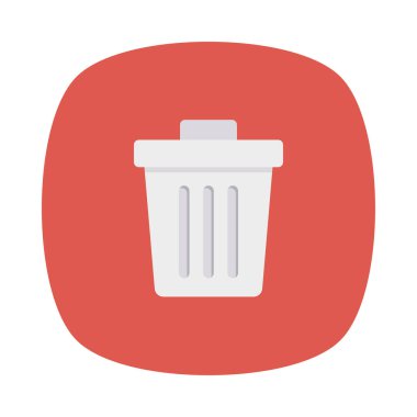çöp sepeti vektör çizim silmek 