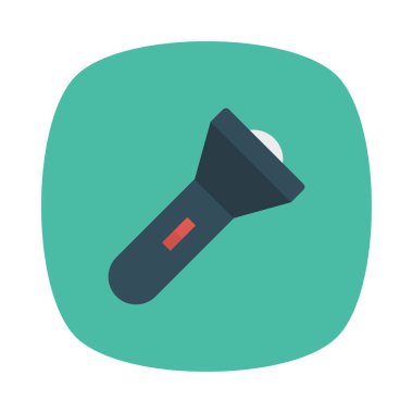 el feneri el feneri elektrik vektör çizim 