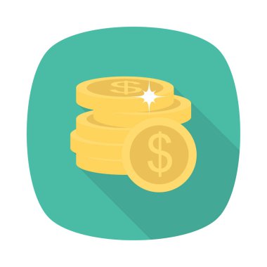 dolar sikke vektör çizim kazanç 