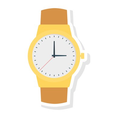 düz stil ikonu, vektör çizim izle