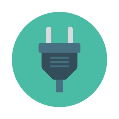 Bağdaştırıcı bağlayıcı tak vektör çizim 