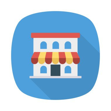 Dükkanı Pazar vektör çizim depolamak 