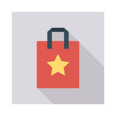 vektör çizim alışveriş çantası favori 