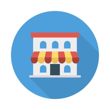 Dükkanı Pazar vektör çizim depolamak 