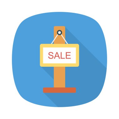 vektör çizim asılı Satılık Pansiyon 