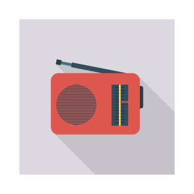 radyo teyp anten vektör çizim 