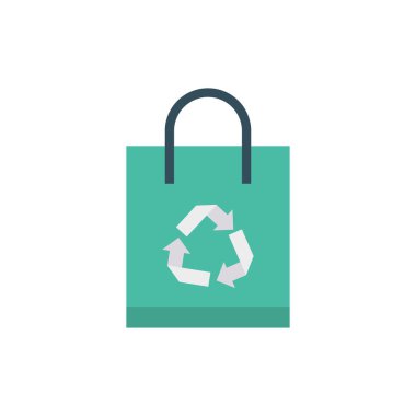 alışveriş çantası geri yükleme vektör çizim 