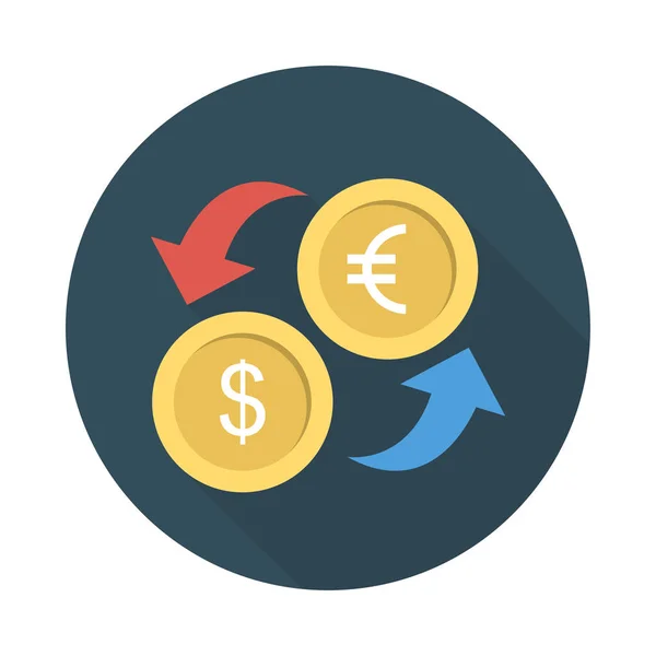 Transfer Exchange Money Vector Illustration — Stock Vector