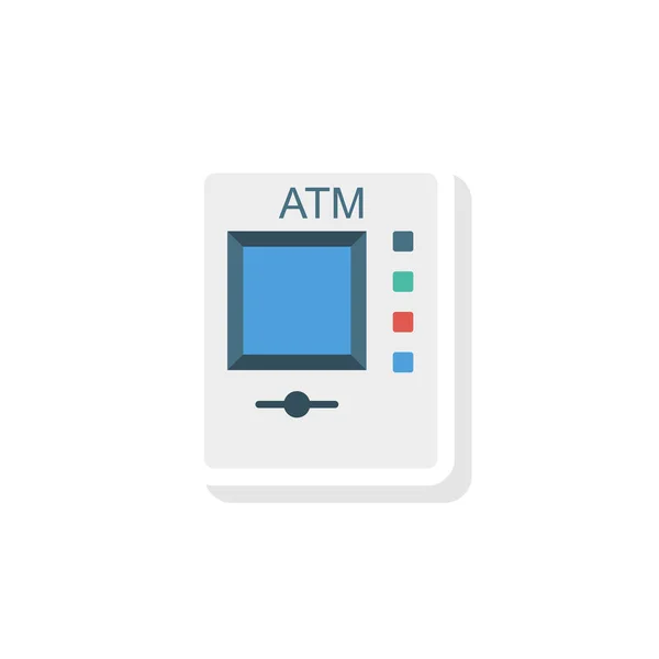 Atm Withdraw Bank Vector Illustration — Stock Vector