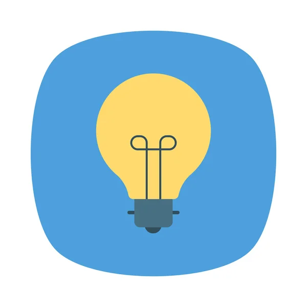 Bulb Light Idea Vector Illustration — Stock Vector