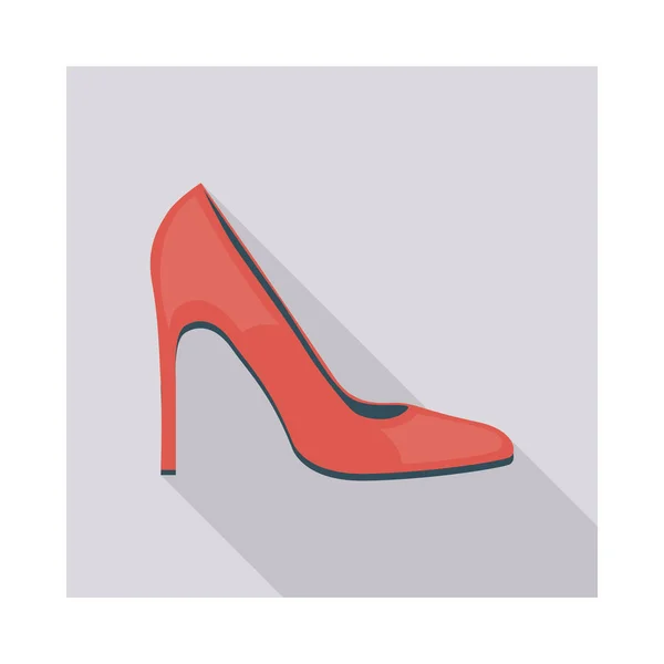 Tacco Stiletto Moda Vettoriale Illustrazione — Vettoriale Stock