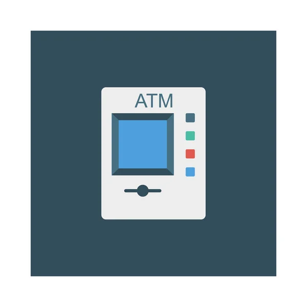 Atm Withdraw Bank Vector Illustration — Stock Vector