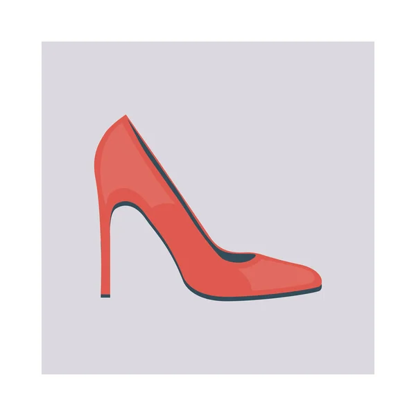 Tacco Stiletto Moda Vettoriale Illustrazione — Vettoriale Stock