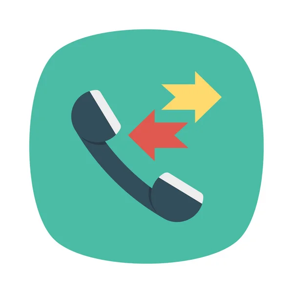 Call Incoming Outgoing Vector Illustration Stock Vector by ...