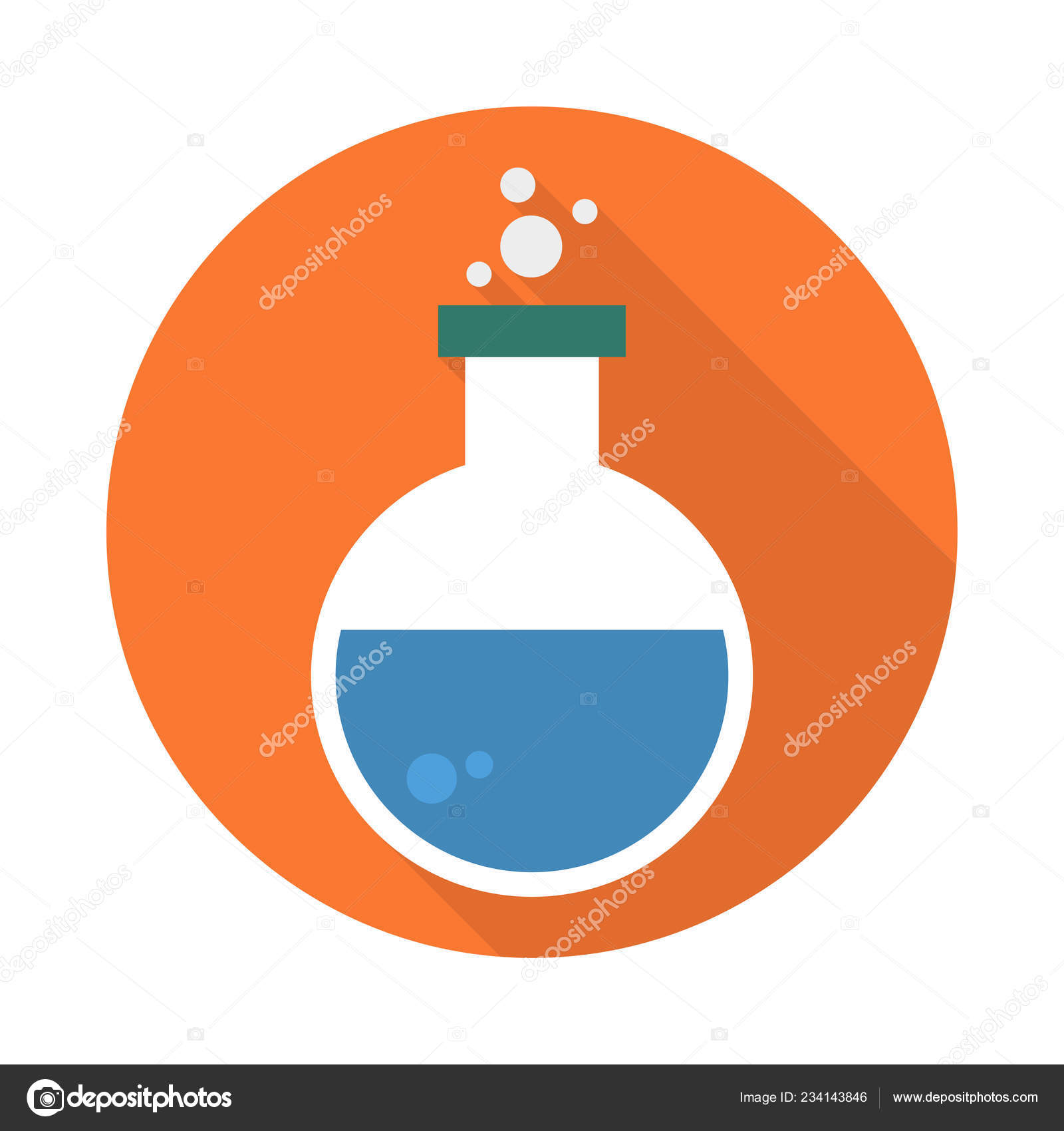 Beaker Lab Science Vector Illustration Stock Illustration by
