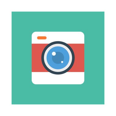 Kamera yakalama çekim vektör çizim 