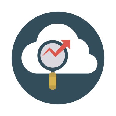 büyüme arama ok vektör çizim 