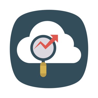 büyüme arama ok vektör çizim 