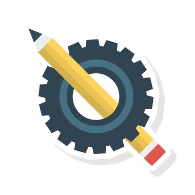 yaratıcı süreç tasarlamak vektör 