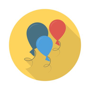 Hava Balon sinek sirk vektör çizim