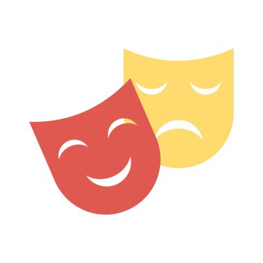 maske karnaval parti vektör çizim