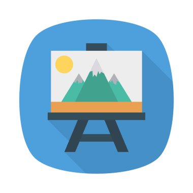 resim kurulu resim vektör çizim 