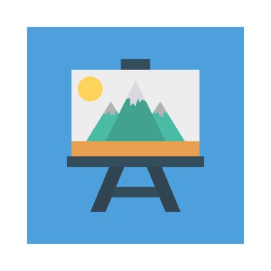 resim kurulu resim vektör çizim 