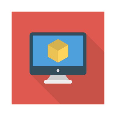 Küp tasarım yaratıcı vektör çizim 