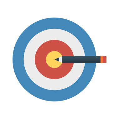 hedef hedef planlama vektör çizim 