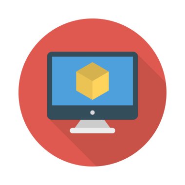 Küp tasarım yaratıcı vektör çizim 