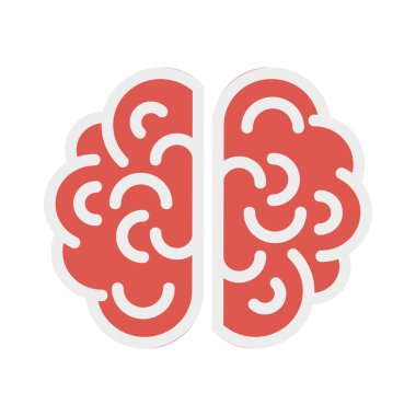 Yaratıcı beyin fikir vektör çizim 