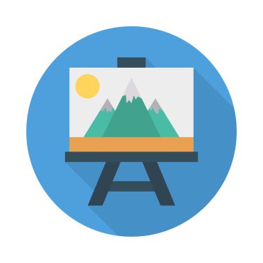 resim kurulu resim vektör çizim 