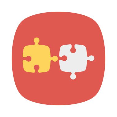 çözüm jigsaw vektör çizim puzzle