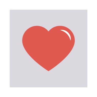 kalp gibi favori illüstrasyon vektör