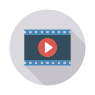 video oynatma medya illüstrasyon vektör