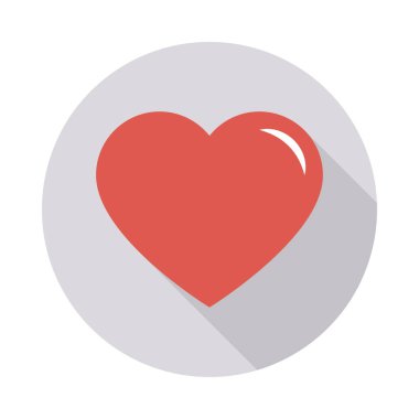 kalp gibi favori illüstrasyon vektör