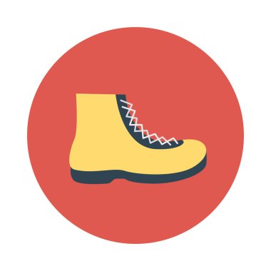 sirk çizme düz simgesi, vektör, illüstrasyon