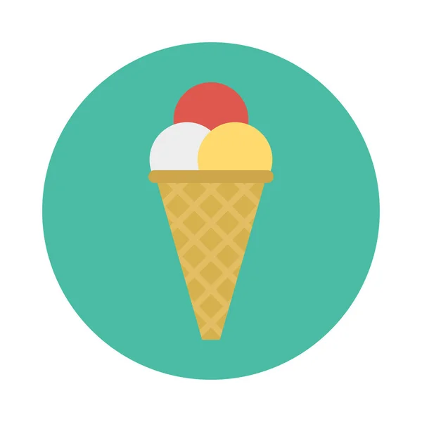 Векторная Иллюстрация Мороженого — стоковый вектор