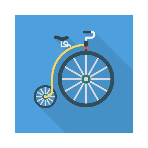 Monociclo Circo Bicicleta Vector Ilustración — Archivo Imágenes Vectoriales