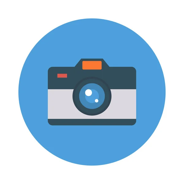 Camera Capture Photography Vector Illustration — Stock Vector