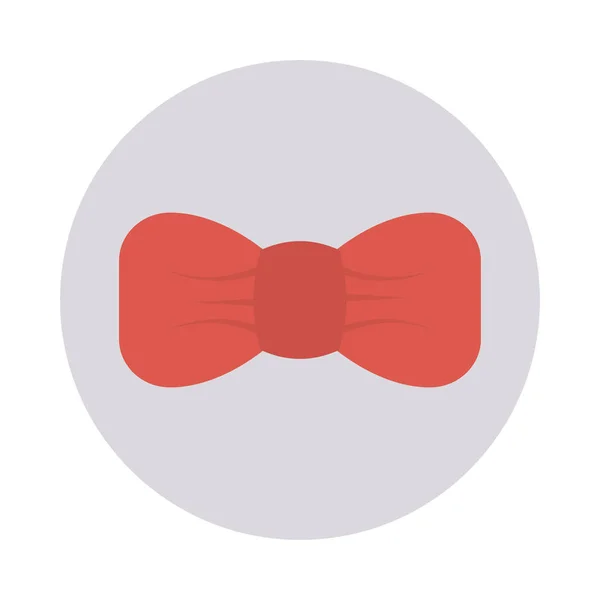 弓领带平的图标 — 图库矢量图片