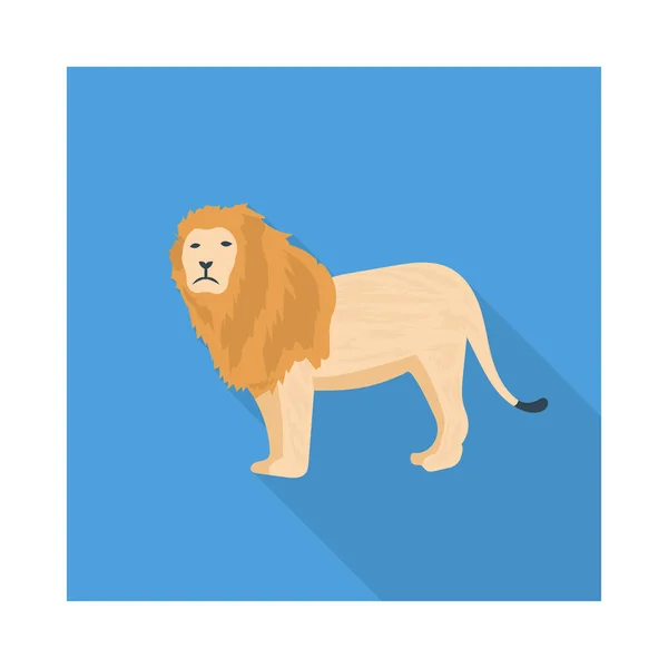 Löwe Zirkus Tier Vektor Illustration — Stockvektor