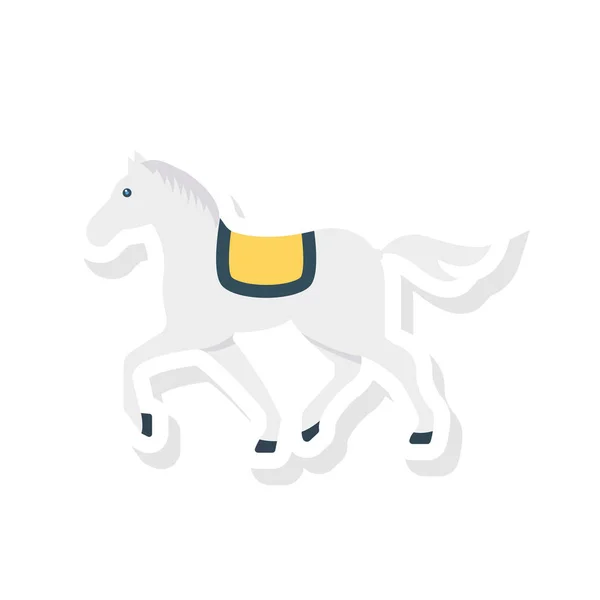 Horse Animal Circus Vector Illustration — Stock Vector