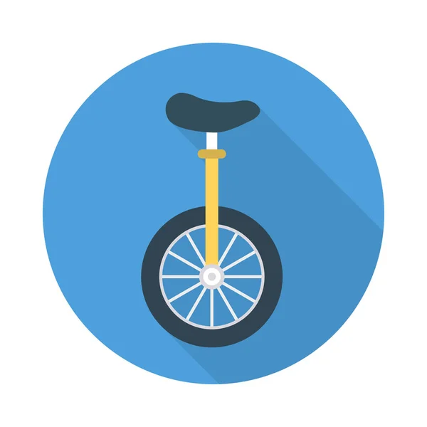 Ilustracja Wektorowa Koła Cyrk Unicycle — Wektor stockowy