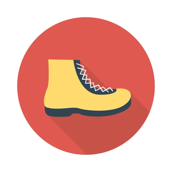 Circus Boot Flat Icon Vector Illustration — Stock Vector