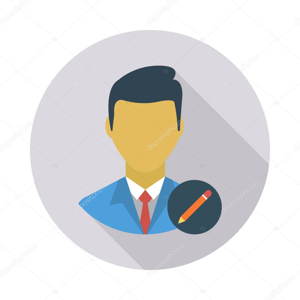 employee  avatar   user vector illustration 