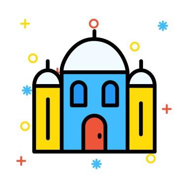 Mahkeme Office vektör çizim oluşturma 