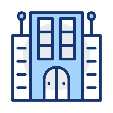 ev ev daire vektör çizim 