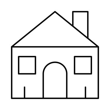 Office apartmanın vektör çizim 