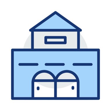 ev konut ev vektör çizim 